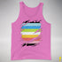 Queer Pride Flag Ripped Reveal Premium Tank Top