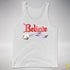 Believe Bigender Pride Flag Jingle Bell Premium Tank Top - White
