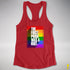 The First Pride Was A Riot - LGBTQ Rainbow Pride Racerback Tank