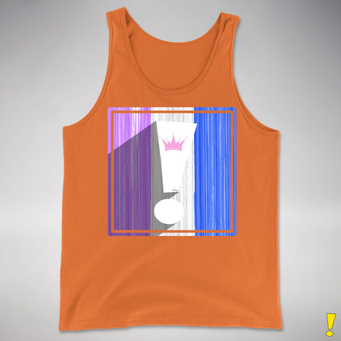 Drag Pride Flag Exclamation Point Premium Tank Top