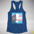 Transgender Pride Flag Exclamation Point Racerback Tank