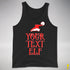 Personalized Elf Family Premium Tank Top - Black