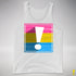 Pansexual Pride Flag Exclamation Point Premium Tank Top