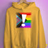 LGBTQ Progress Pride Flag Exclamation Point Hoodie