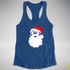 Santa’s Drag Pride Flag Shades Racerback Tank - Royal