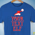 Personalized Elf Family Unisex T-Shirt - Royal Blue