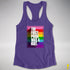 The First Pride Was A Riot - Original 8 Stripe Pride Racerback Tank