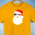Santa’s Demisexual Pride Flag Shades Premium Unisex T-Shirt - Gold