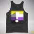 Nonbinary Pride Flag Exclamation Point Premium Tank Top