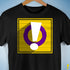 Intersex Pride Flag Exclamation Point Premium Unisex T-Shirt - Black
