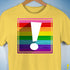 Original LGBTQ Pride Flag Exclamation Point Premium Unisex