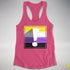 Nonbinary Pride Flag Exclamation Point Racerback Tank