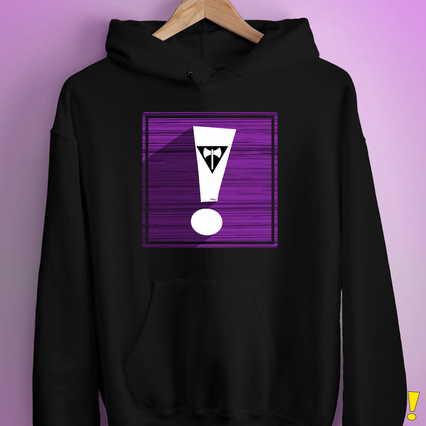 Lesbian Labrys Pride Flag Exclamation Point Hoodie