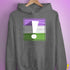 Genderqueer Pride Flag Exclamation Point Hoodie