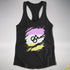 Twink Pride Flag Ripped Reveal Racerback Tank