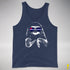 Pride Sloth Leather Flag Sunglasses Premium Tank Top