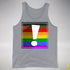 LGBTQ Philly Pride Flag Exclamation Point Premium Tank Top