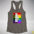 The First Pride Was A Riot - LGBTQ Rainbow Pride Racerback Tank