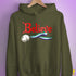 Believe Gay Male Pride Flag Jingle Bell Hoodie - Army