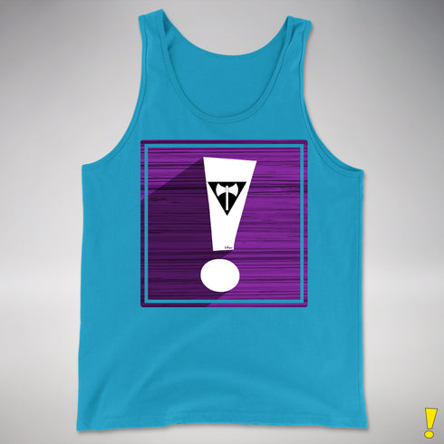 Lesbian Labrys Pride Flag Exclamation Point Premium Tank Top
