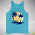 Intersex Pride Hammock Summer Beach Sunset Premium Tank Top