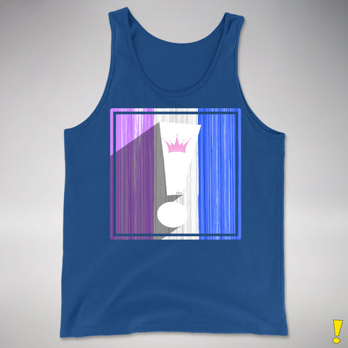 Drag Pride Flag Exclamation Point Premium Tank Top