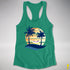 Twink Pride Hammock Summer Beach Sunset Racerback Tank