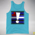 Leather Pride Flag Exclamation Point Premium Tank Top