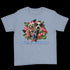 Custom Holiday Joy T-Shirt Youth Tee - Light Blue