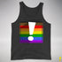 LGBTQ Philly Pride Flag Exclamation Point Premium Tank Top