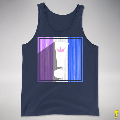 Drag Pride Flag Exclamation Point Premium Tank Top
