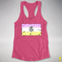 Twink Pride Pirate Flag Racerback Tank - Hot Pink