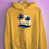 Queer Pride Hammock Summer Beach Sunset Hoodie