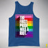 The First Pride Was a Riot - Original 8 Stripe Pride Premium Tank Top