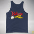 Believe Intersex Pride Flag Jingle Bell Premium Tank Top - Navy