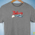 Believe Gay Male Pride Flag Jingle Bell Premium Unisex T-Shirt - Grey Heather
