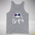 Pride Sloth Leather Flag Sunglasses Premium Tank Top