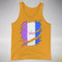 Drag Pride Flag Ripped Reveal Premium Tank Top
