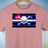 Leather Pride Pirate Flag Premium Unisex T-Shirt