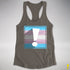 Transgender Pride Flag Exclamation Point Racerback Tank