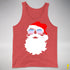 Santa’s Bigender Pride Flag Shades Premium Tank Top - Red Triblend