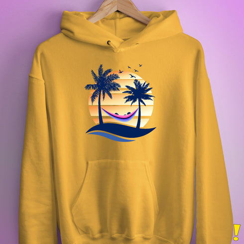 Omnisexual Pride Hammock Summer Beach Sunset Hoodie