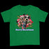 Custom Holiday Joy T-Shirt Youth Tee - Irish Green