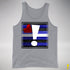 Leather Pride Flag Exclamation Point Premium Tank Top