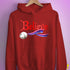 Believe Omnisexial Pride Flag Jingle Bell Hoodie - Red