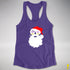 Santa’s Twink Pride Flag Shades Racerback Tank - Purple
