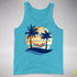 Original LGBTQ Pride Hammock Summer Beach Sunset Premium Tank Top