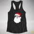 Santa’s Demisexual Pride Flag Shades Racerback Tank - Black
