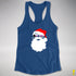 Santa’s Demisexual Pride Flag Shades Racerback Tank - Royal