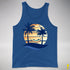 Queer Pride Hammock Summer Beach Sunset Premium Tank Top